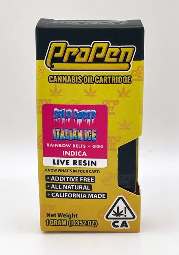 Pro Pen Cold Cure Live Resin 5/10 Thread 1G Cart